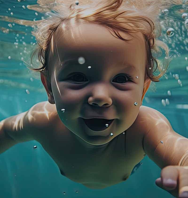 BÉBÉ NAGEUR